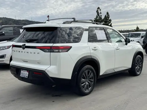 Pearl White Tricoat 2022 Nissan Pathfinder SV