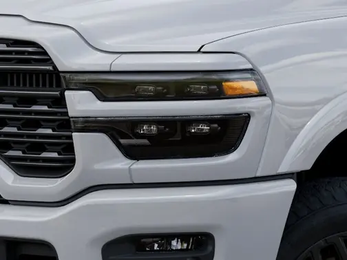 Bright White Clear-Coat Exterior Paint 2026 RAM 3500 Limited