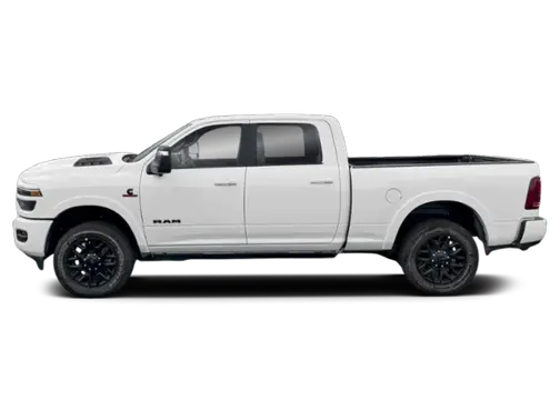 Bright White Clear-Coat Exterior Paint 2026 RAM 3500 Limited