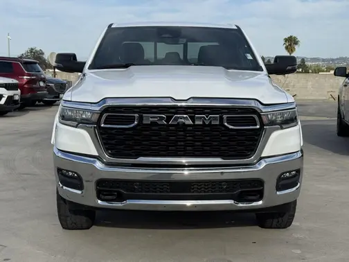 Bright White Clearcoat 2025 RAM 1500 Big Horn