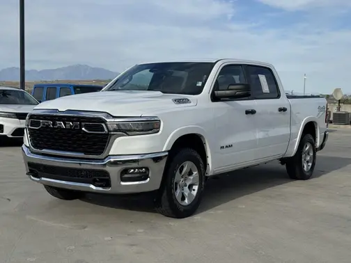 Bright White Clearcoat 2025 RAM 1500 Big Horn