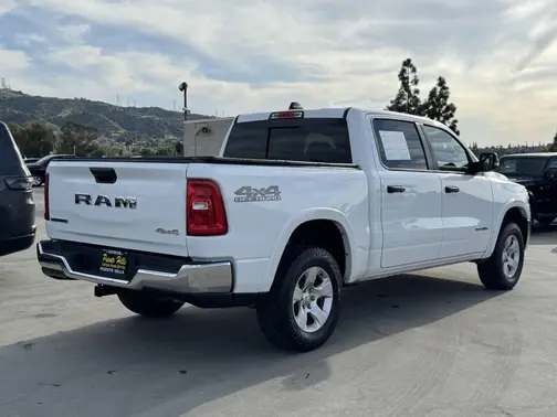 Bright White Clearcoat 2025 RAM 1500 Big Horn