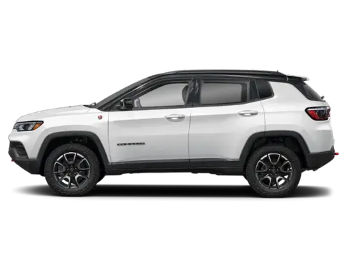 Bright White Clear-Coat Exterior Paint 2026 Jeep Compass Trailhawk