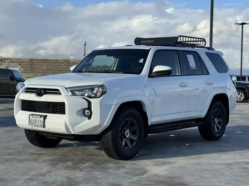 Super White 2021 Toyota 4Runner Trail Edition