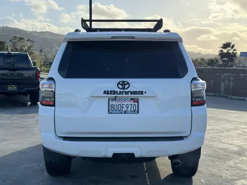 Super White 2021 Toyota 4Runner Trail Edition