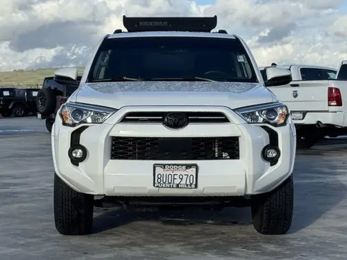 Super White 2021 Toyota 4Runner Trail Edition