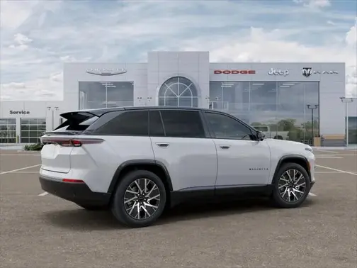 Bright White Clear-Coat Exterior Paint 2025 Jeep Wagoneer S Limited