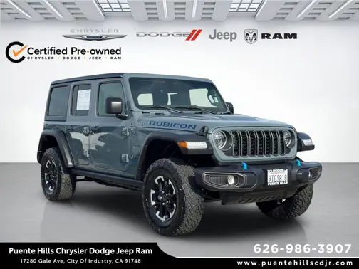 Anvil Clearcoat 2025 Jeep Wrangler 4xe Rubicon