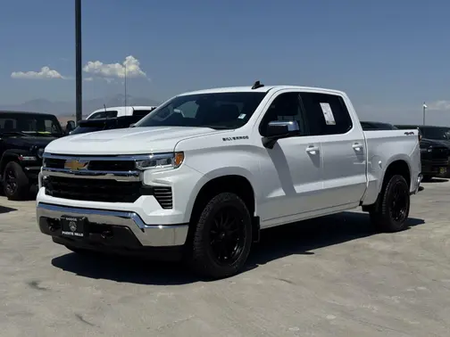 Summit White 2024 Chevrolet Silverado 1500 LT