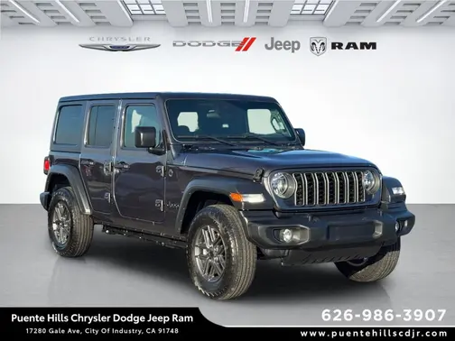 Granite Crystal Metallic Clearcoat 2025 Jeep Wrangler Sport S