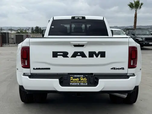 Bright White Clear-Coat Exterior Paint 2026 RAM 3500 Laramie
