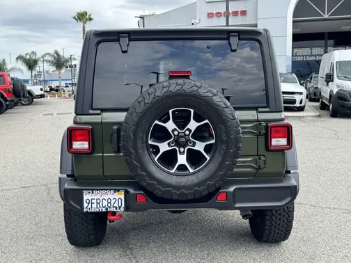 Sarge Green Clearcoat 2023 Jeep Wrangler Rubicon