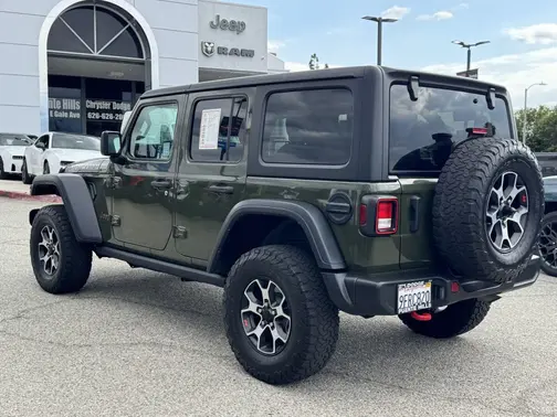 Sarge Green Clearcoat 2023 Jeep Wrangler Rubicon