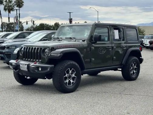 Sarge Green Clearcoat 2023 Jeep Wrangler Rubicon