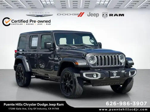 Granite Crystal Metallic Clearcoat 2025 Jeep Wrangler 4xe Sahara