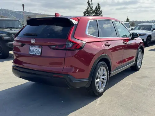 Radiant Red Metallic 2025 Honda CR-V EX