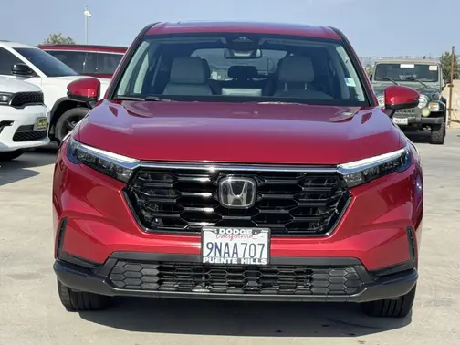 Radiant Red Metallic 2025 Honda CR-V EX