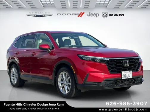Radiant Red Metallic 2025 Honda CR-V EX