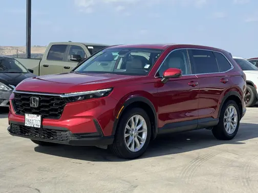 Radiant Red Metallic 2025 Honda CR-V EX