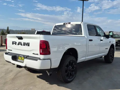 Bright White Clear-Coat Exterior Paint 2026 RAM 3500 Big Horn