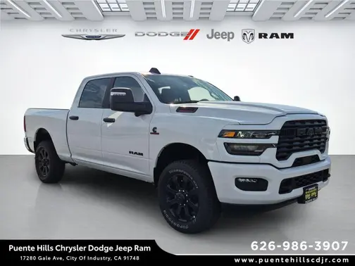Bright White Clear-Coat Exterior Paint 2026 RAM 3500 Big Horn