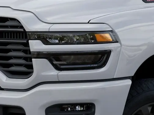 Bright White Clear-Coat Exterior Paint 2026 RAM 3500 Big Horn