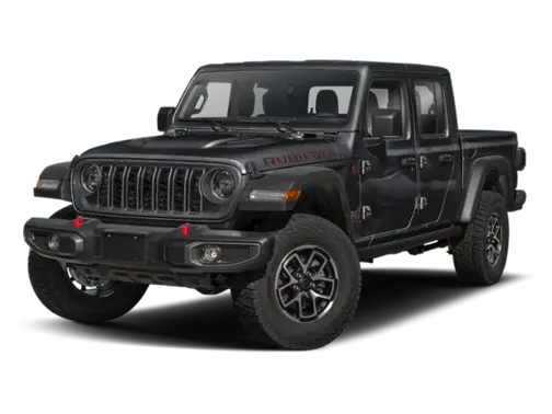 Black Clear-Coat Exterior Paint 2026 Jeep Gladiator Rubicon X