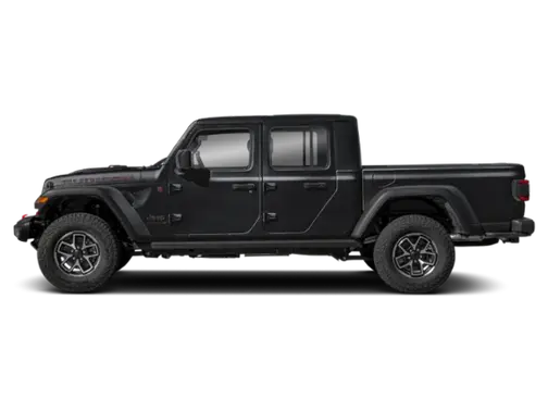Black Clear-Coat Exterior Paint 2026 Jeep Gladiator Rubicon X