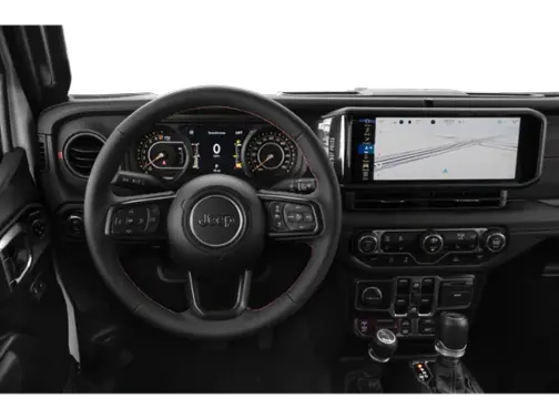 Black Clear-Coat Exterior Paint 2026 Jeep Gladiator Rubicon X