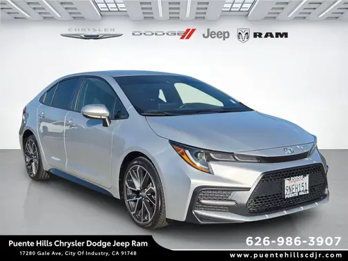 Classic Silver Metallic 2022 Toyota Corolla SE
