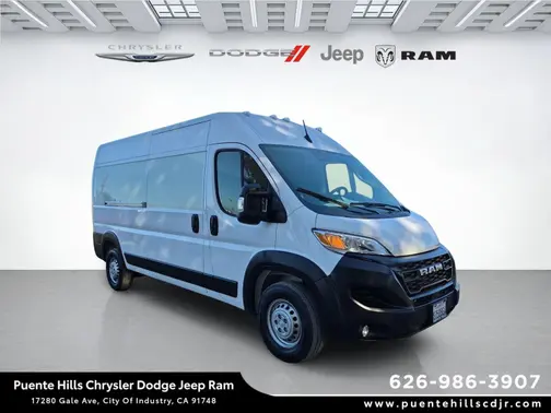 Bright White Clearcoat 2026 RAM ProMaster 2500 Tradesman