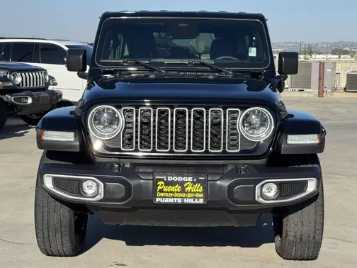 Black Clearcoat 2025 Jeep Wrangler 4xe Sahara
