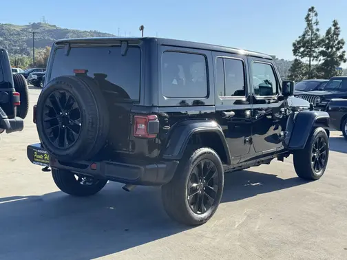 Black Clearcoat 2025 Jeep Wrangler 4xe Sahara