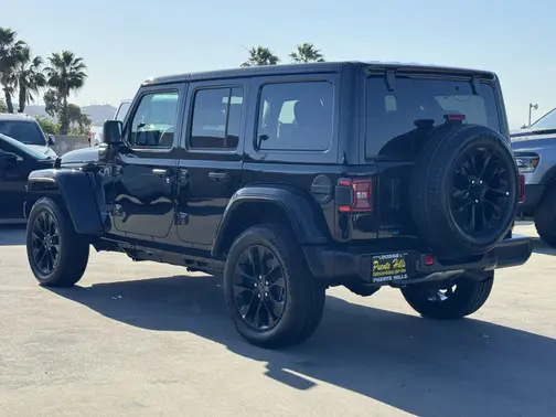 Black Clearcoat 2025 Jeep Wrangler 4xe Sahara