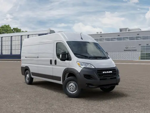 Bright White Clear-Coat Exterior Paint 2026 RAM ProMaster 2500 Tradesman