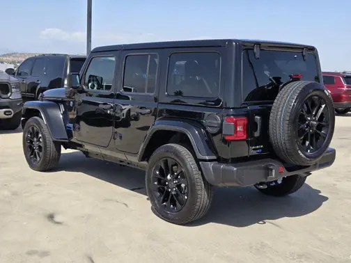 Black Clearcoat 2025 Jeep Wrangler 4xe Sahara