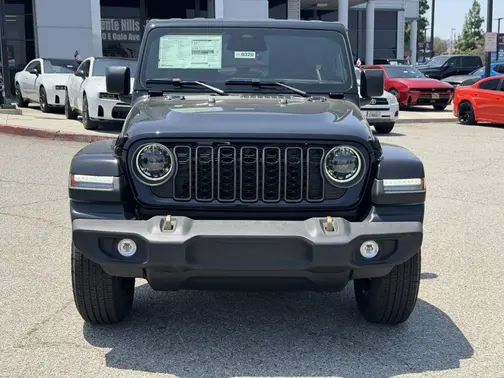 Black Clear-Coat Exterior Paint 2026 Jeep Wrangler 85th Anniversary