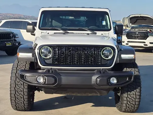 Bright White Clearcoat 2025 Jeep Wrangler 4xe Willys