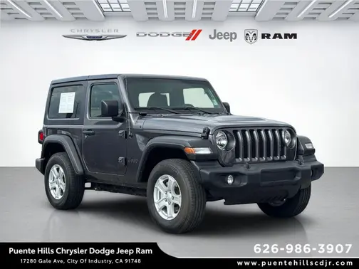 Granite Crystal Metallic Clearcoat 2022 Jeep Wrangler Sport S