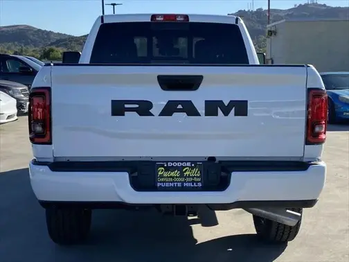 Bright White Clear-Coat Exterior Paint 2026 RAM 2500 Black Express
