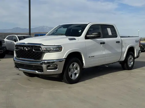Bright White Clearcoat 2025 RAM 1500 Big Horn