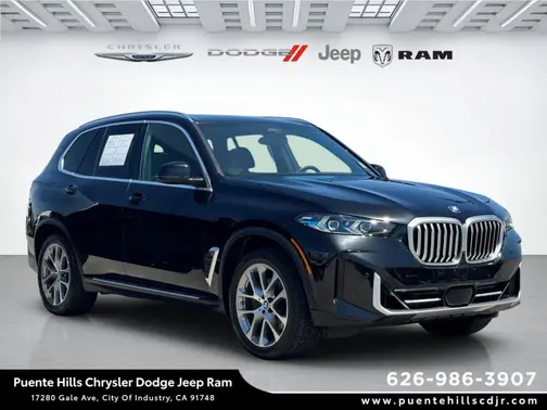 BLACK 2024 BMW X5 sDrive40i