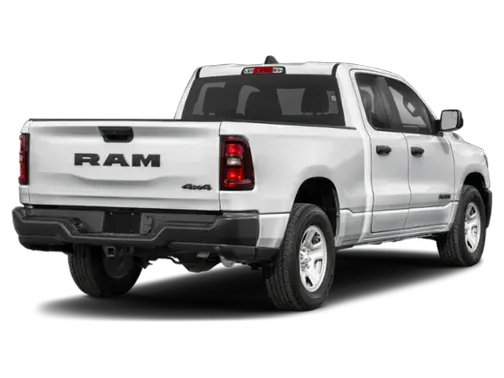 Bright White Clear-Coat Exterior Paint 2026 RAM 1500 Tradesman
