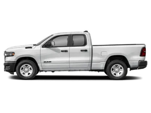 Bright White Clear-Coat Exterior Paint 2026 RAM 1500 Tradesman