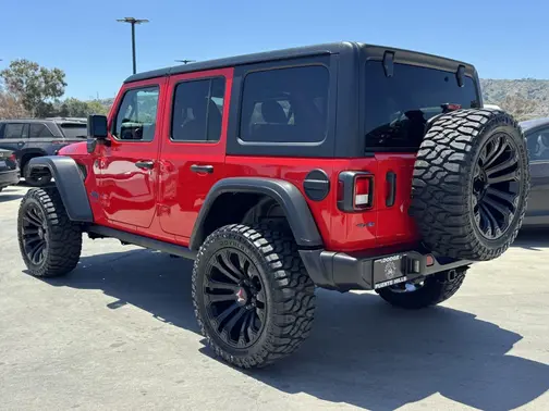 Firecracker Red Clearcoat 2025 Jeep Wrangler 4xe Willys