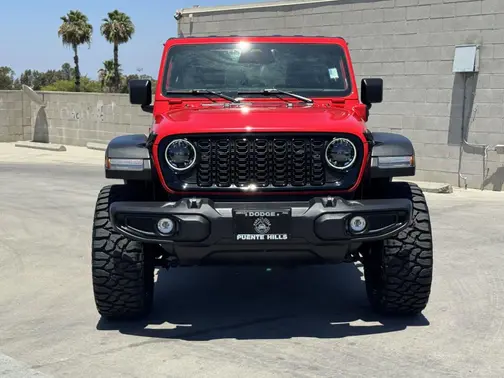 Firecracker Red Clearcoat 2025 Jeep Wrangler 4xe Willys