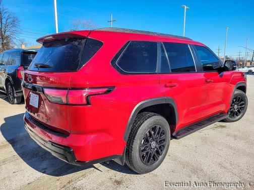Supersonic Red 2024 Toyota Sequoia Platinum