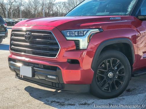 Supersonic Red 2024 Toyota Sequoia Limited