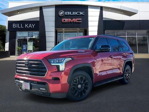 Supersonic Red 2024 Toyota Sequoia Platinum