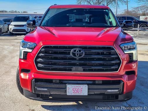 Supersonic Red 2024 Toyota Sequoia Platinum